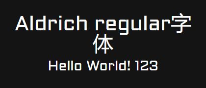 Aldrich-regular