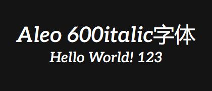 Aleo-600italic