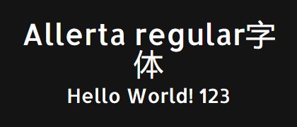 Allerta-regular