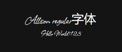 Allison-regular
