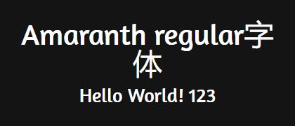 Amaranth-regular