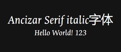 Ancizar-Serif-italic