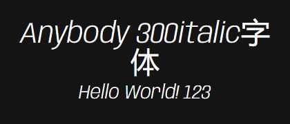 Anybody-300italic