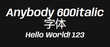 Anybody-600italic