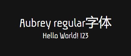 Aubrey-regular