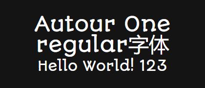 Autour-One-regular