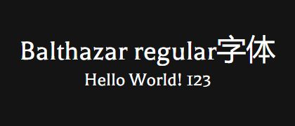 Balthazar-regular