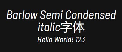 Barlow-Semi-Condensed-italic