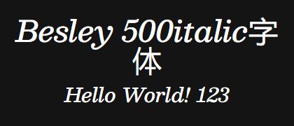 Besley-500italic