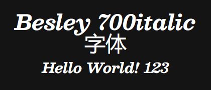 Besley-700italic