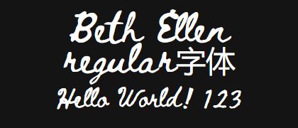 Beth-Ellen-regular