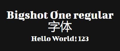 Bigshot-One-regular