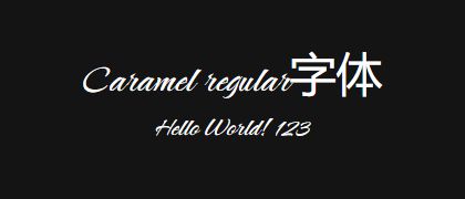 Caramel-regular