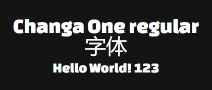 Changa-One-regular