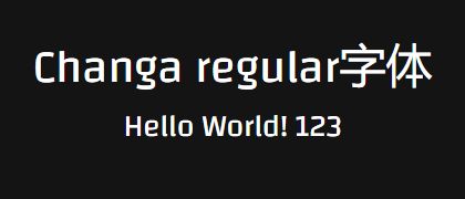 Changa-regular