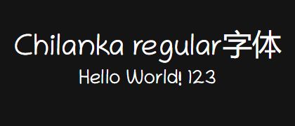 Chilanka-regular