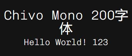 Chivo-Mono-200