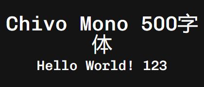Chivo-Mono-500