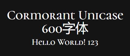 Cormorant-Unicase-600