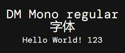 DM-Mono-regular