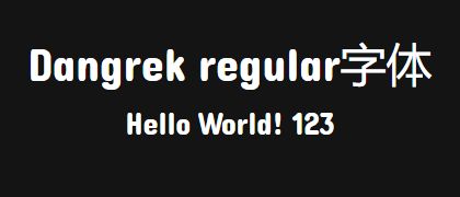 Dangrek-regular