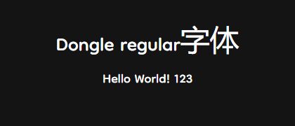 Dongle-regular