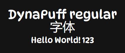 DynaPuff-regular