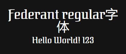 Federant-regular