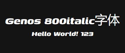Genos-800italic