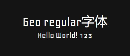 Geo-regular
