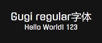 Gugi-regular