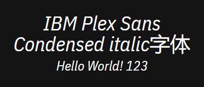 IBM-Plex-Sans-Condensed-italic