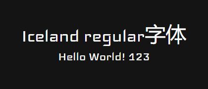 Iceland-regular