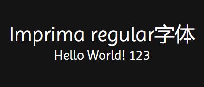 Imprima-regular