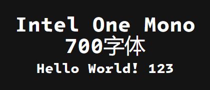 Intel-One-Mono-700