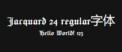 Jacquard-24-regular