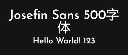 Josefin-Sans-500