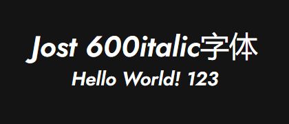 Jost-600italic