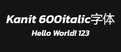Kanit-600italic