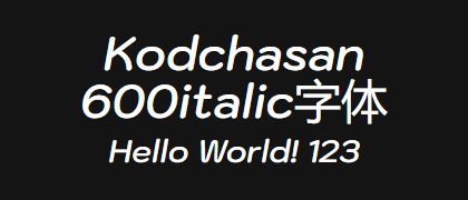 Kodchasan-600italic
