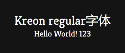 Kreon-regular