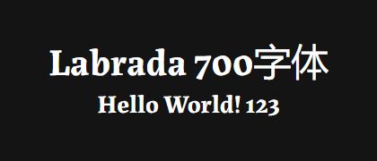 Labrada-700