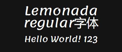 Lemonada-regular