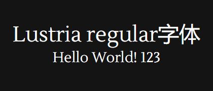 Lustria-regular