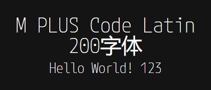 M-PLUS-Code-Latin-200
