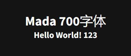 Mada-700