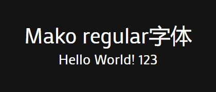 Mako-regular