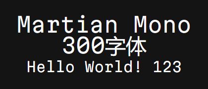 Martian-Mono-300