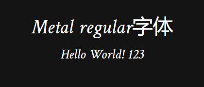 Metal-regular