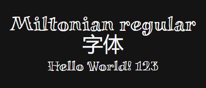 Miltonian-regular